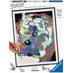 Comparateur de prix : Ravensburger Peinture par numéros CréArt - Art collection : Les Vierges (Klimt)