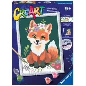 Comparateur de prix : Ravensburger Renard Créatif Avec Des Fleurs