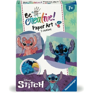 Comparateur de prix : Ravensburger Be Creative Quilling Stitch - 2 Réalisations Tableaux - Papier Coloré - Dès 7 ans - 23750