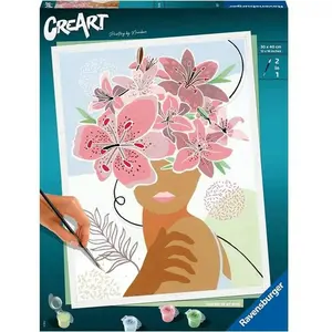 Creart peinture au numéros : Flowers on my mind Ravensburger-20275
