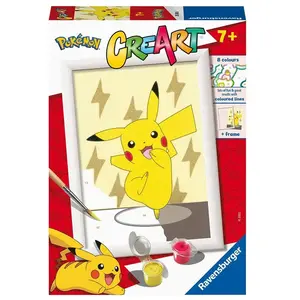 CREART SERIE E LICENSED - POKEMON: PIKACHU RAVENSBURGER 20241