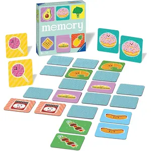 Ravensburger - Grand Memory® - Le Coin des gourmets - Jeu Educatif- À partir de 3 Ans- 20612 pas cher