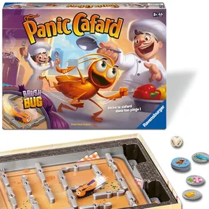 Comparateur de prix : Ravensburger Jeu de société Panic Cafard : Chasse aux Cafards en Cuisine - Neuf