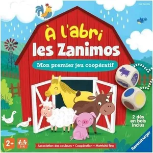 Ravensburger Jouet Educatif À l'abri les Zanimos (FR) (1 Pièce) TU pas cher