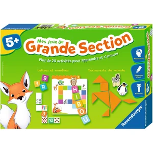Comparateur de prix : Coffret Ravensburger Mes jeux de Grande Section