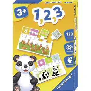 1, 2, 3 - Jeu éducatif - Apprentissage des chiffres - Ravensburger - Dès 3 ans