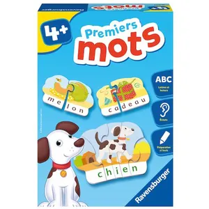 Premiers mots - Jeu éducatif - Préparation à la lecture - Ravensburger - Dès 4 ans pas cher
