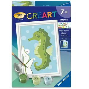 Ravensburger CreArt Kids 8x12cm : Hippocampe pas cher