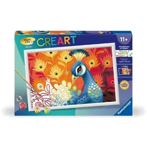 Comparateur de prix : Ravensburger CreArt Kids 31x21cm : Paon