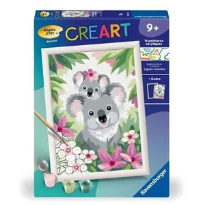 Ravensburger CreArt Kids 18x24cm : Maman koala et son bebe pas cher