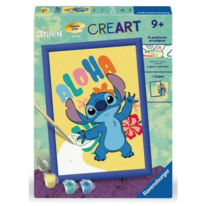 Comparateur de prix : Ravensburger CreArt Kids 18x24cm : Stitch