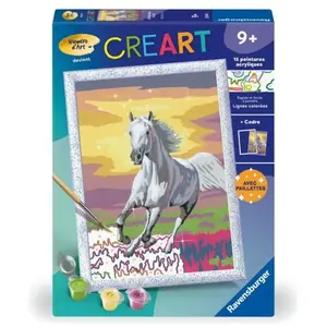Ravensburger CreArt Kids 18x24cm : Cheval dans le pre pas cher