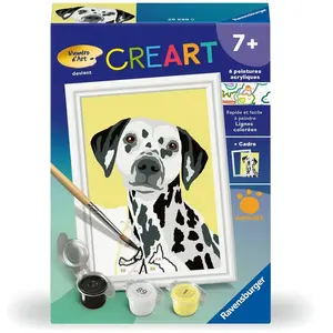 Comparateur de prix : CreArt Kids 8x12cm : Dalmatien