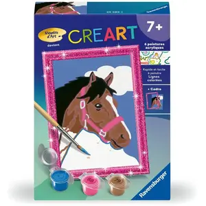 Comparateur de prix : CreArt Kids 8x12cm : Cheval dans les nuages