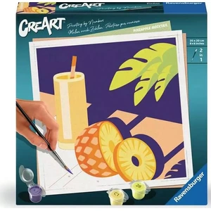 Ravensburger Creart 20x20cm - Drink Pineapple pas cher