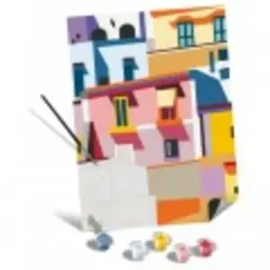 Ravensburger Peinture au Numéro - CréArt - Edition Toiles - Colorful H... pas cher