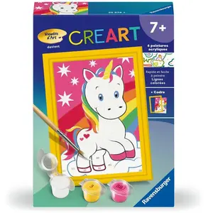 Comparateur de prix : CreArt Kids 8x12cm : Adorable licorne