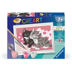 Comparateur de prix : CreArt Kids 8x12cm : Adorables chatons