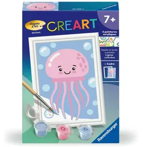 Comparateur de prix : Ravensburger CreArt Kids 8x12cm : Meduse