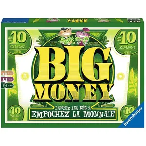 Comparateur de prix : BIG MONEY Jeu de société Ravensburger - 2 à 5 joueurs - 8 ans et +