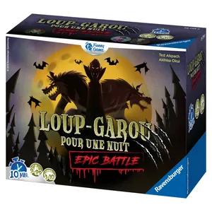 Comparateur de prix : Jeu d’ambiance Ravensburger Loup Garou pour une nuit - Epic Battle