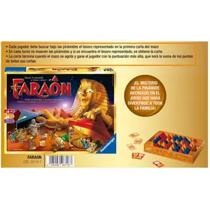 Comparateur de prix : Ravensburger- Faraon Jeu de Pharaon, 26718, No Color, Sin tañosllaños
