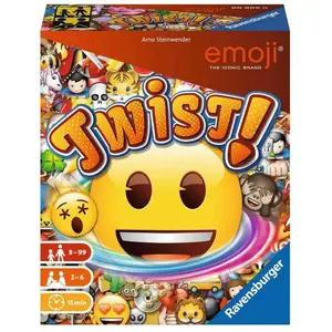 Jeu de société - RAVENSBURGER - Emoji Twist - Enfant - 8 ans - 30 min pas cher