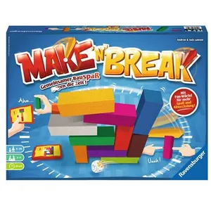 Comparateur de prix : Ravensburger - 267507 - Jeu de Société - Make N Break 17 Pouce