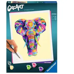 Comparateur de prix : Coffret Peinture au numéro Ravensburger CreArt