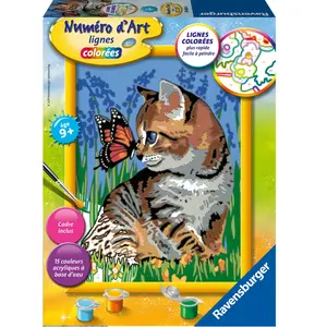 Ravensburger Ludendo Numéro d'art Moyen format collection Chevaux - Les deux amis pas cher