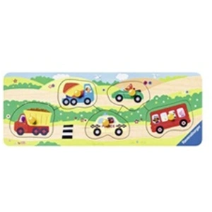 Ravensburger Mon Premier Puzzle Progressif en bois Voitures pas cher