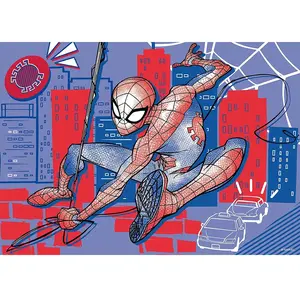 Puzzle Géant de Sol - Spiderman 24 Pièces Ravensburger pas cher