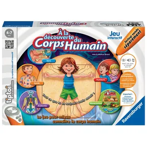 Comparateur de prix : Jeu interactif Ravensburger Tiptoi® A la découverte du corps humain