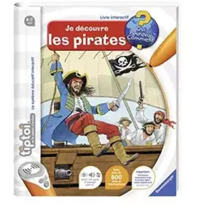 Livre interactif Ravensburger Tiptoi® Je découvre les pirates
