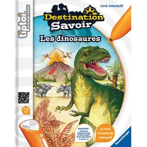 Livre interactif Ravensburger Tiptoi® Destination Savoir Dinosaures TU pas cher