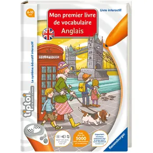 Livre interactif Ravensburger Tiptoi® Mon premier livre de vocabulaire anglais pas cher