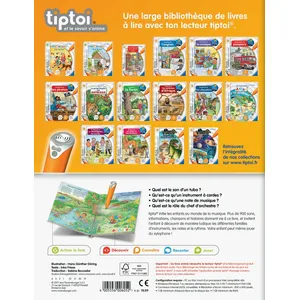 Comparateur de prix : Livre interactif Ravensburger Tiptoi® Je découvre la musique