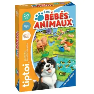 Comparateur de prix : tiptoi® Les bébés animaux, Jeu éducatif, 00187, A partir de 2 ans, Ravensburger
