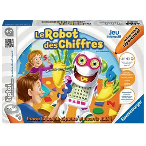 Jeu interactif Ravensburger Tiptoi® Le Robot des Chiffres pas cher