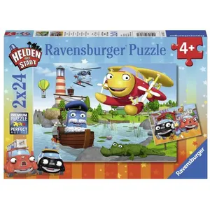 Ravensburger Puzzle enfant 07827 licences Héros de la ville général utilisation, puzzle pas cher
