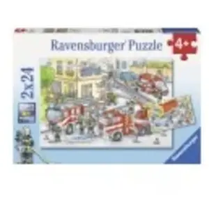 Puzzle 24 Pièces : 2 Puzzles - Héros en Action, Ravensburger pas cher