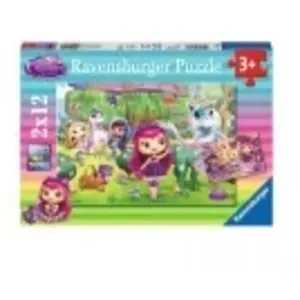 2 Puzzles - Little Charmers 12 Pièces Ravensburger pas cher
