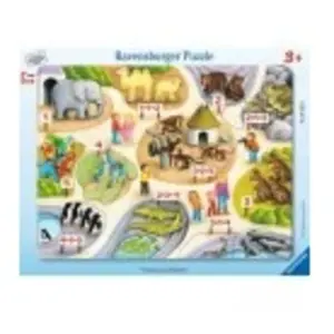 Puzzle 17 pièces Ravensburger - Type de cadre Comptons jusqu'à 5 pas cher