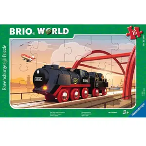 Puzzle Cadre - Locomotive "Brio" 15 Pièces Ravensburger