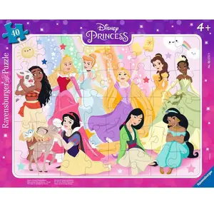 Ravensburger Verlag Puzzle cadre 40 pièces : Princesses Disney : Nous sommes les princesses pas cher