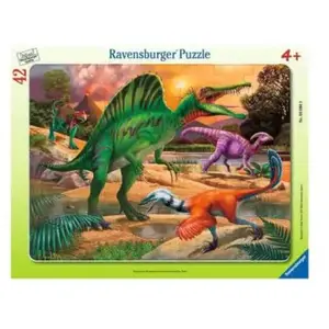 Ravensburger - Puzzle Enfant - Puzzle Cadre 30-48 p - Le Spinosaure - Dès 4 Ans - 05094 pas cher