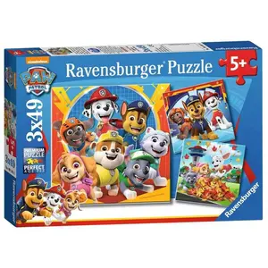 Comparateur de prix : Ravensburger Puzzles 3x49 p - Prets a secourir / Pat Patrouille