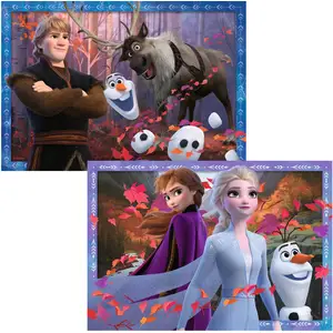 Comparateur de prix : Ravensburger La Reine Des Neiges 2 - Puzzles 2 X 24 Pieces - Vers Des Contrees Glacees