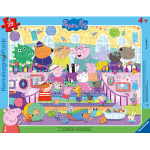 Fête Familiale avec Peppa et ses Amis 39 Pièces Ravensburger pas cher