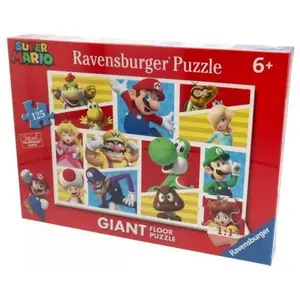 Comparateur de prix : Ravensburger Polska Ravensburger Puzzle 125 pièces Giant Super Mario - 4005556056408